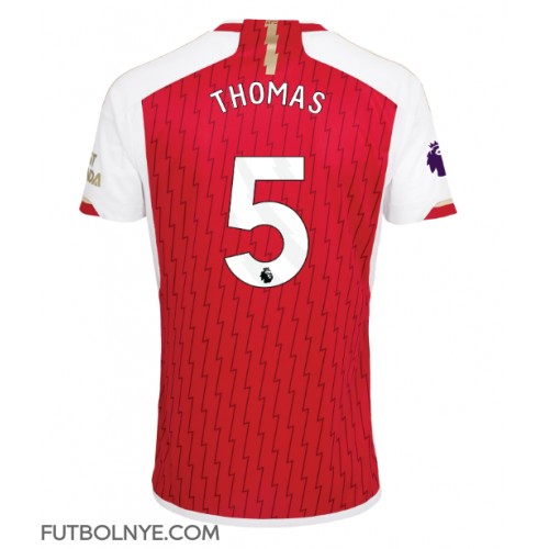 Camiseta Arsenal Thomas Partey #5 Primera Equipación 2023-24 manga corta